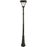 Farola Con Columna  Solar, Con Panel De 4w Equival : 30w