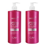 Shampoo + Bálsamo Lifting Capilar Línea Bionic Cav 