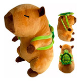 Capybara Peluche De Carpincho Suave Capibara Grande 