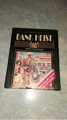 Atari 2600 Cartucho Bank Heist Fox Games Vintage