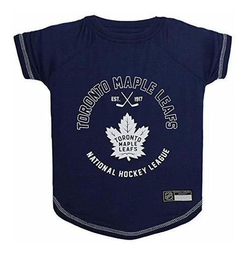 Nhl Toronto Maple Hojas Camiseta Para Perros Y Gatos, X-pequ