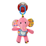 Sonajero Animalitos Con Espejo 20cm- Orig. Phi Phi Toys Color Elefante