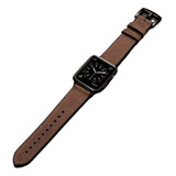 Correa De Piel Para Apple Watch 1, 2, 3, 4, 5, 6.