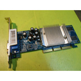 Placa De Video Agp Gf Fx5200 128mb Ddr Tv - Agp