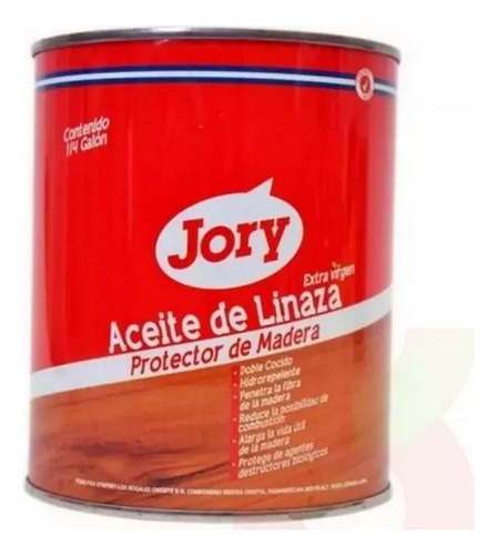 1/4 Galon Aceite Linaza Jory