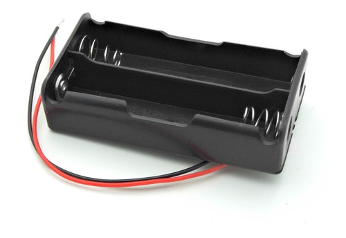 Portapilas 2 Baterias 18650 Holder Con Cable Robotica Ubot