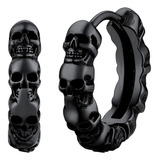 Pendientes Aaro Con Forma De Calavera Para Hombre