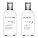 Pack Con 2 Pigmentbio H2o Agua Micelar  250ml Bioderma