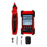 Probador De Cables Red Tooltop Et616 Lcd Poe Rj45