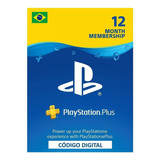 Cartão Psn Plus Essencial Brasileiro 12 Meses Br Brasil 