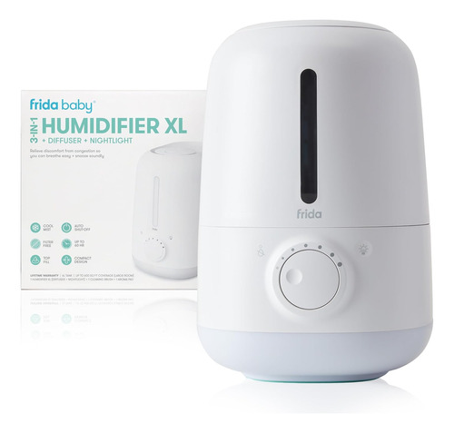 Humidificador 3 En 1 Xl  Difusor  Luz Nocturna | Funcionamie