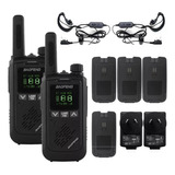 Handy Baofeng Kit 2 Radios Bft17 + Extras