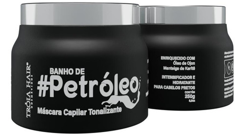 Máscara Capilar Troia Hair Banho De Petróleo 250g