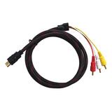 Convertidor De Vídeo Mp4 De 1,5 M Hd Dv Audio Rca A Cable