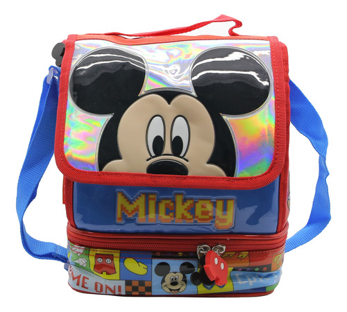 Lunchera Termica Disney Mickey Mouse Original Mundo Manias