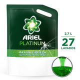 Jabón Líquido Para Ropa Ariel Platinum 2.7 L Maxima Limpieza