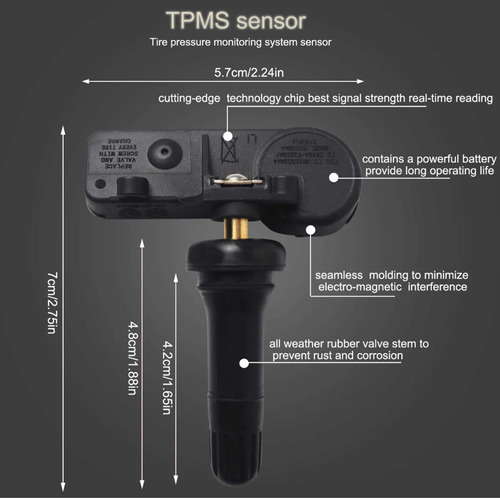 Sensor Presin Neumtico Ford Explorer, Duty, Mustang Foto 5