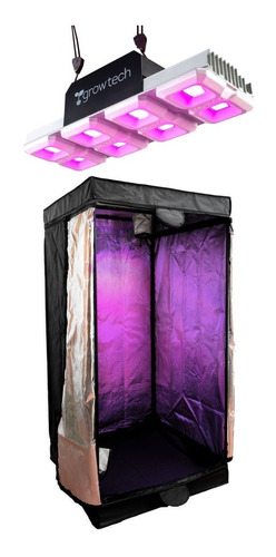 Carpa Armario Cultivo Indoor 100x100x200 Led Growtech 400w