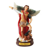 San Miguel Arcángel - Angel Derrotando Al Demonio 14cm 