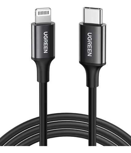 Ugreen Cable Usb C A Lightning Mfi, Carga Rápida 1m