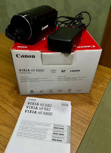 Câmera Canon Vixia Hf R800 Full Hd 1960c002aa Ntsc 