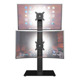 Soporte De Monitor Dual Elevador Vertical Altura Ajustable