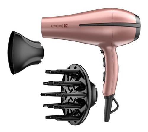 Secador De Pelo Gama Bora 3d Therapy Ion Keration 2200 Watts