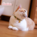 Liugjiau Paquete De 2 Collares De Algodón Para Gatos Con Cam