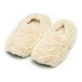 Warmies Cream Cozy Plush Body Slippers
