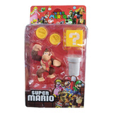 Muñecos Donkey Kong Dk Personaje Mario Bros En Blister X1