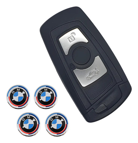 Emblema Control De Llave Alarma Para Bmw 11mm