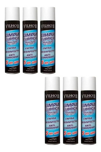 Lubricante Limpiador De Maquina De Corte 5 En 1 Yilho X6