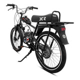 Bike Motorizada 80cc Mobybike Banco Rabeta Mobilete Aro 24