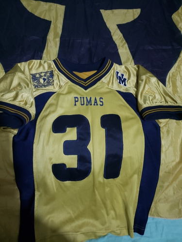 Jersey Unam Pumas Americano Dama Mujer Niño Bordado Onefa