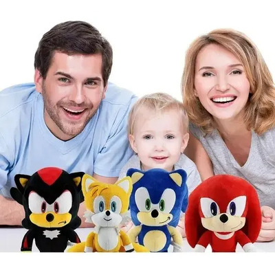 Peluches Sonic Y Tails 30cm - Juego De 2 Personajes Clásicos | MercadoLibre
