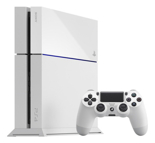 Sony Playstation 4 500gb Standard  Color Glacier White