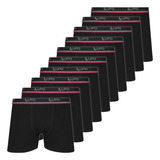 Kit 10 Cuecas Boxer Lupo Cueca Box Algodão Masculina Atacado