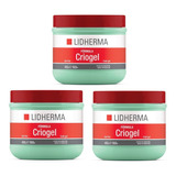 X3 Criogel Gel Frio Afirma Reduce Y Descongestiona Lidherma