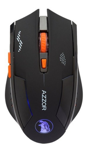 Mouse Gamer Azzor 2400 Dpi Silencioso Batería Recargable