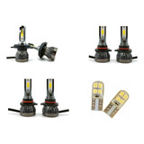 3 Kit Luces Cree Led 40000lm Peugeot 206 207 208 307 308 408