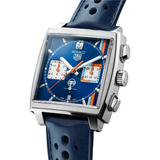 Reloj Monaco Blue Dial Chronograph Cuarzo Limited Edition 