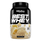 Suplemento Em Pó Atlhetica Nutrition  Best Whey Best Whey Proteínas Best Whey Sabor  Banana Cream Em Pote De 900g