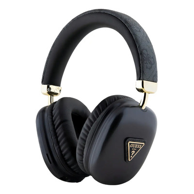 Audífonos Bluetooth Diadema Guess Triangle Logo 4g Negro | Meses sin interés