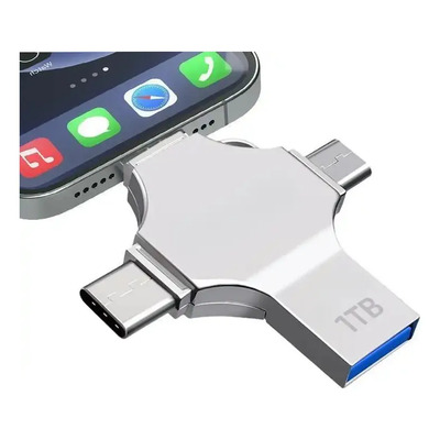 1tb Usb Otg 4 En 1, Forma Cruz, Memoria Usb Para Fotos, .a