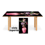 Vinilo Para Mesa Florero Centro Mesa Decorativo Vinilo M6