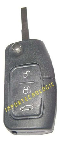 Carcasa Para Llave Control Ford Ecosport Free Style 2013 Cur