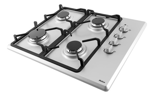 Cooktop Philco Pct04i 4 Bocas Automático Inox