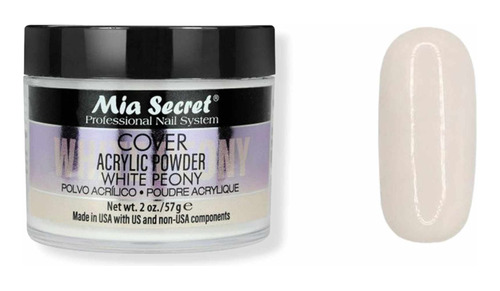 Polímero Profesional Mia Secret Cover White Peony 57gr