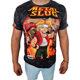 Playera Casual Unisex Metal Slug 3 Sublimado Arcade Retro