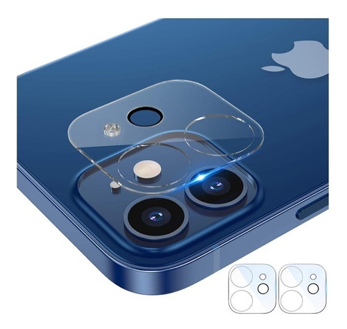 Vidrio Transparente Protector Camara Compatible Para iPhone